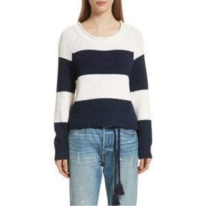 Frame Denim Striped Sweater XS